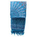 Teal Orange Mandala Sarongs