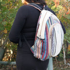 Large Backpack - Hemp & Cotton (assorted)