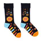 Hop Hare Bamboo Socks M/L - Yoga Poses