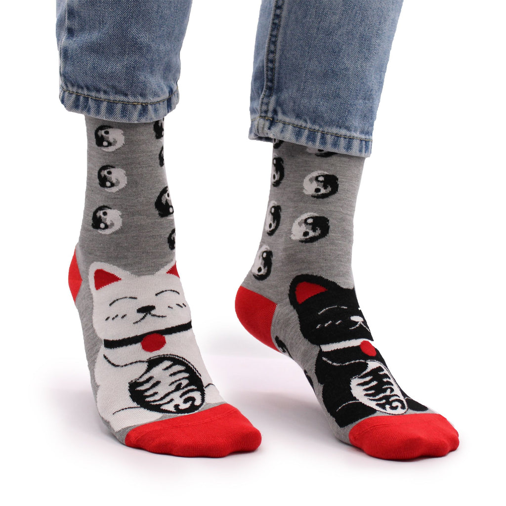 Hop Hare Bamboo Socks M/L - Yoga Poses
