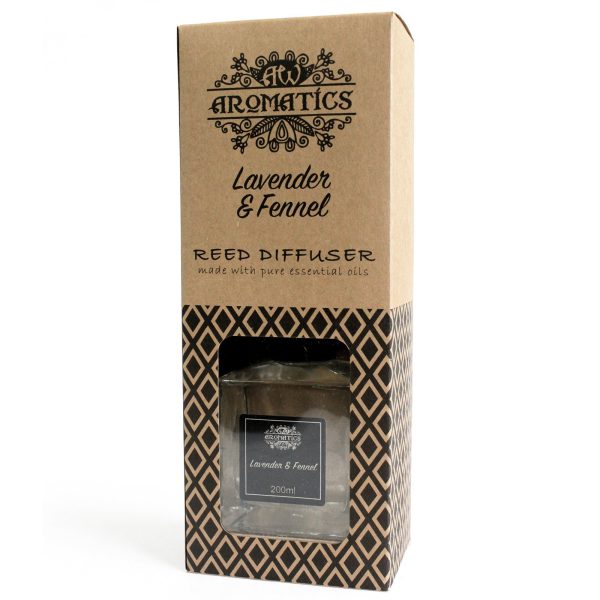 200ml Lavender & Fennel Essential Oil Reed Diffuser - Image 2