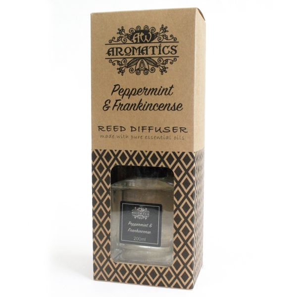 200ml Peppermint & Frankincense Essential Oil Reed Diffuser - Image 2