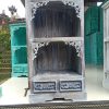 is a stunning addition to any bathroom space. This exquisite cabinet combines practicality