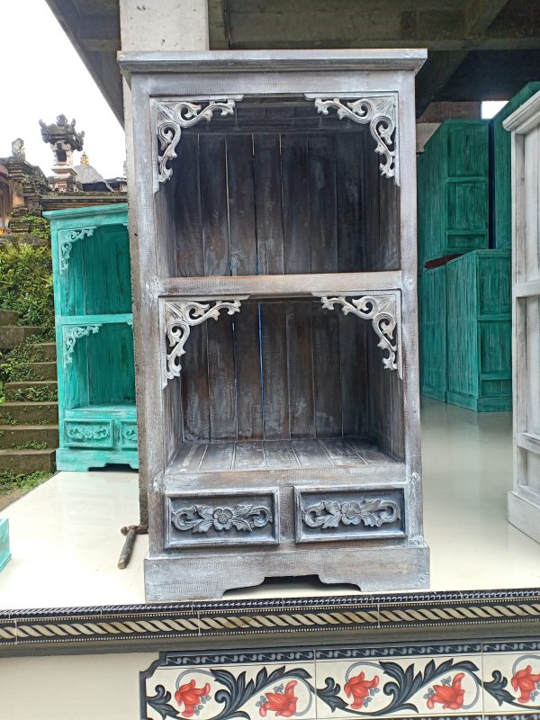 is a stunning addition to any bathroom space. This exquisite cabinet combines practicality