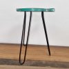 Albasia Wood Fish Stand - Turquoise - Image 5