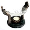Antique Buddha - Om Hands Oil Burner - Image 2