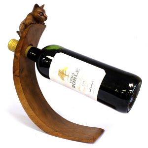 Amazing wholesale wooden Balance Wine Holders