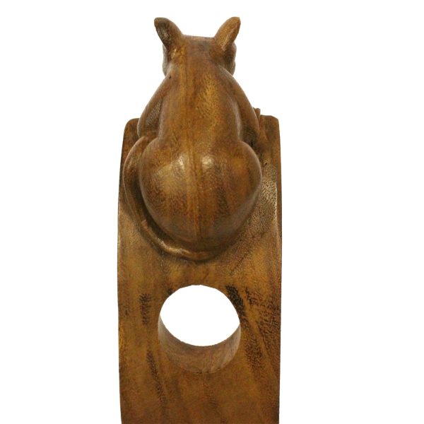 wine lovers or any animal-loving customers you have.These single-bottle balancing wine holders make for an eye-catching way to display wine. They are truly unique and work very well as dining table decorations.NB: They are all painstakingly carved from one piece of wood