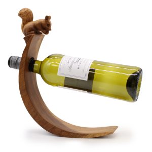Amazing wholesale wooden Balance Wine Holders