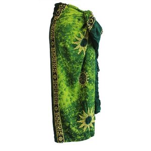 Bali Celtic Sarongs - Sun Symbols (4 Assorted Colours)