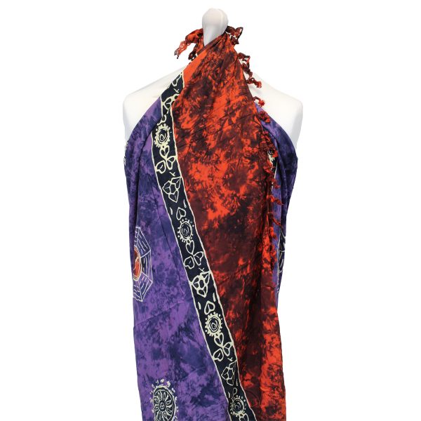 Bali Celtic Sarongs - Yin & Yang (4 Assorted Colours) - Image 4