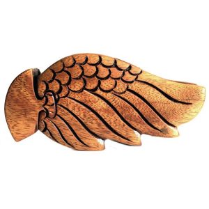 Our 'Angel Wing' Bali Magic Box will make a magical addition to your store. Made like a wooden puzzle