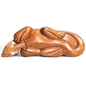 Our 'Gecko' Bali Magic Box will make a magical addition to your store. Made like a wooden puzzle