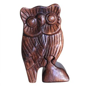 Our 'Owl' Bali Magic Box will make a magical addition to your store. Made like a wooden puzzle