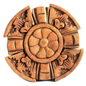 Our 'Round Petal' Bali Magic Box will make a magical addition to your store. Made like a wooden puzzle