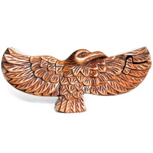 Our 'Spread Eagle' Bali Magic Box will make a magical addition to your store. Made like a wooden puzzle