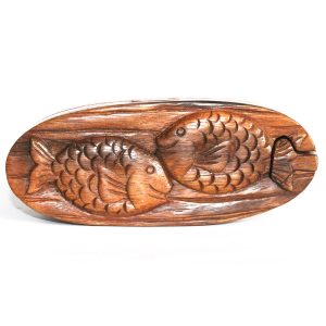 Our 'Twin Fish' Bali Magic Box will make a magical addition to your store. Made like a wooden puzzle