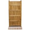 Elevate your retail space with a Wholesale Bamboo Display Tall Stand. This versatile display stands tall at 140x71cm