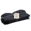 Black Cotton Toiletry Bag 10 oz - Hand Holder - Image 2