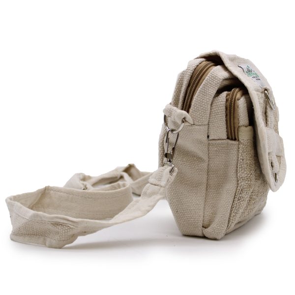 Body-Cross Natural Hemp & Cotton Travel Bag - Image 2