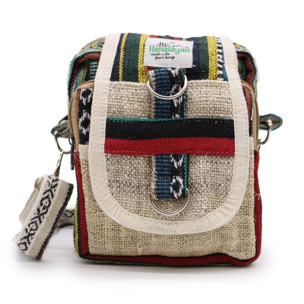 Body-Cross Natural Hemp & Jhari Travel Bag - Image 5