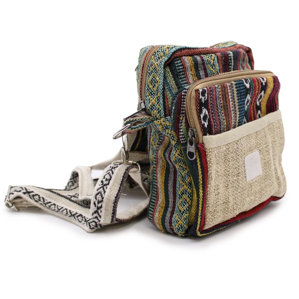 Body-Cross Natural Hemp & Jhari Travel Bag - Image 6