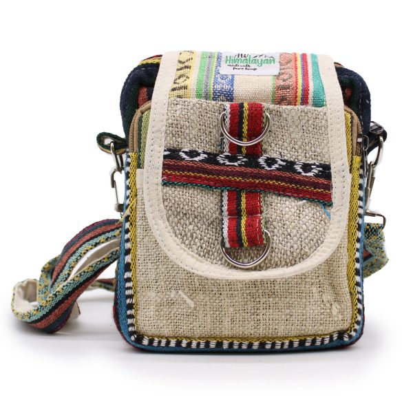 Body-Cross Natural Hemp & Jhari Travel Bag - Image 8