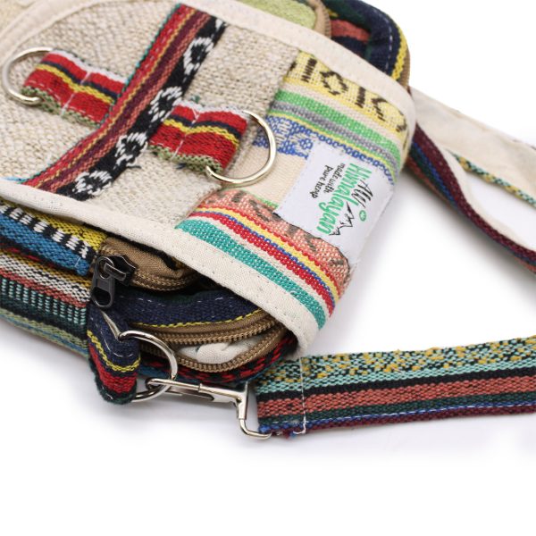 Body-Cross Natural Hemp & Jhari Travel Bag - Image 9