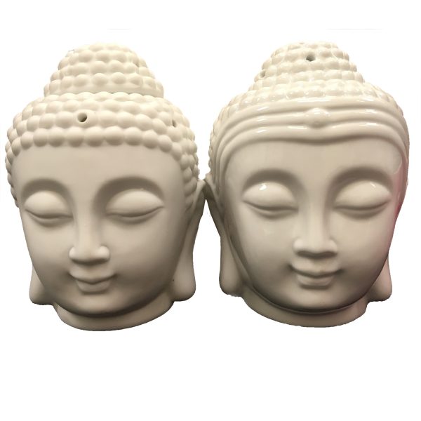 Buddah Head Oil Burner - White - Image 2