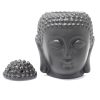 Buddha Head Oil Burner - Dark Brown - Image 2