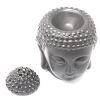 Buddha Head Oil Burner - Dark Brown - Image 3