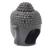 Buddha Head Oil Burner - Dark Brown - Image 4