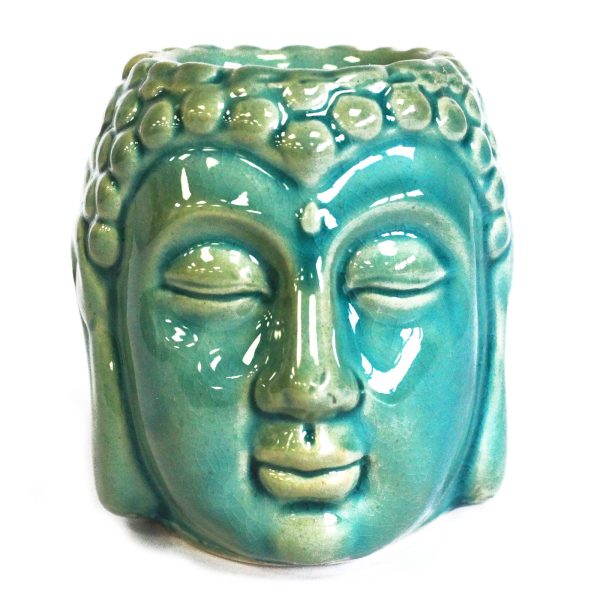 Buddha Oil Burner - Blue - Image 3