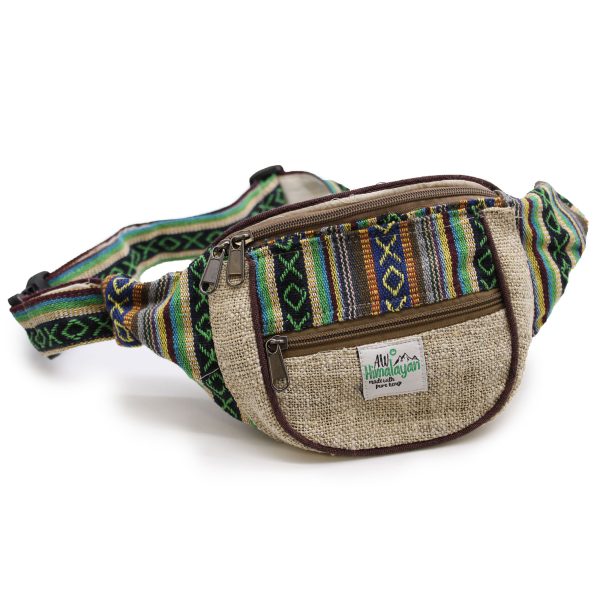 Bum Bag - Hemp & Cotton (assorted) - Image 6