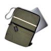 Canvas Large Laptop Pouch - Olive - 30x40cm - Image 5