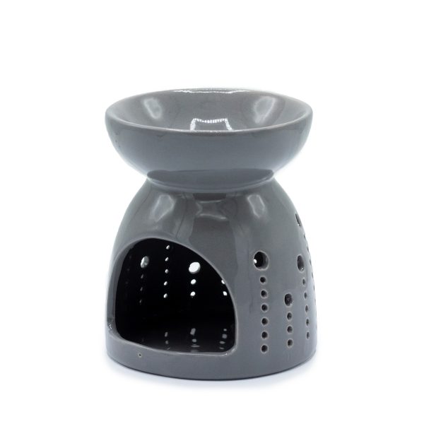 Classic Oil Burner - Bubbles Cutout - Grey - Image 2