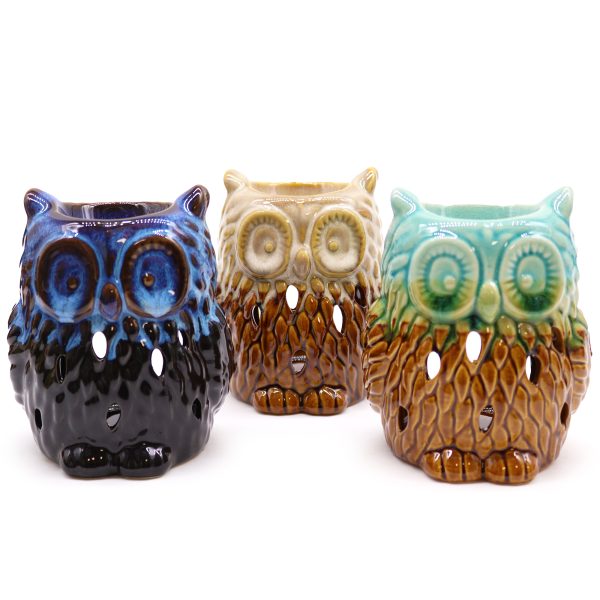 Classic Rustic Oil Burner - Owl (assorted) - Image 5
