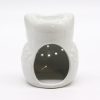 Classic White Oil Burner - Tall Owl - Image 3