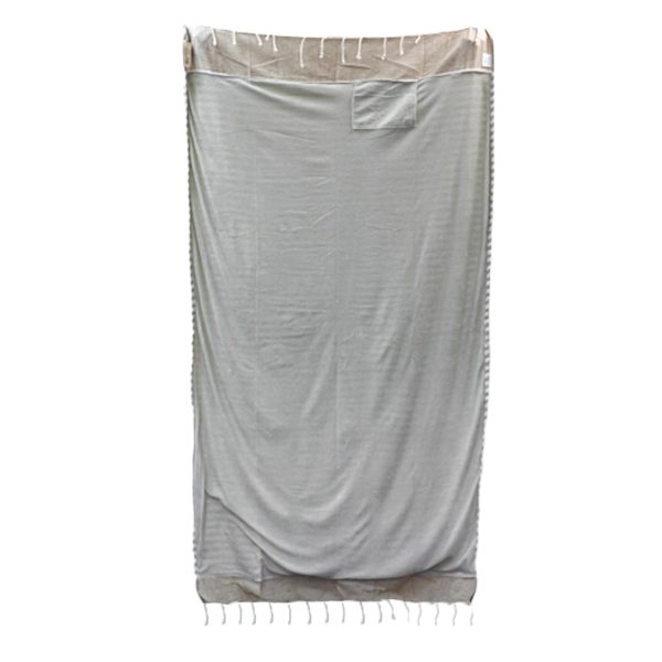 Cotton Pareo Towel - 100x180 cm - Warm Sand - Image 6