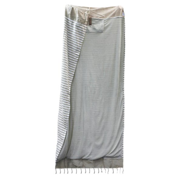 Cotton Pareo Towel - 100x180 cm - Warm Sand - Image 7