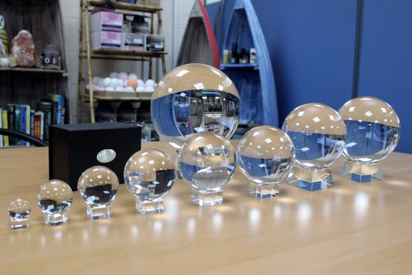 Crystal Ball on Stand 130mm - Image 4