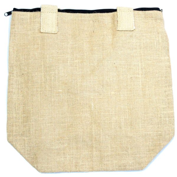 Eco Jute Bag - Blank Design - Image 2