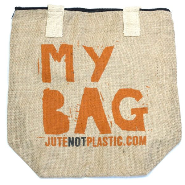 Eco Jute Bag - My Bag- (4 assorted designs) - Image 2