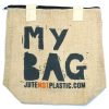 Eco Jute Bag - My Bag- (4 assorted designs) - Image 3