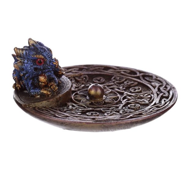 Elements Baby Dragon Celtic Incense Stick Burner Dish - Image 3