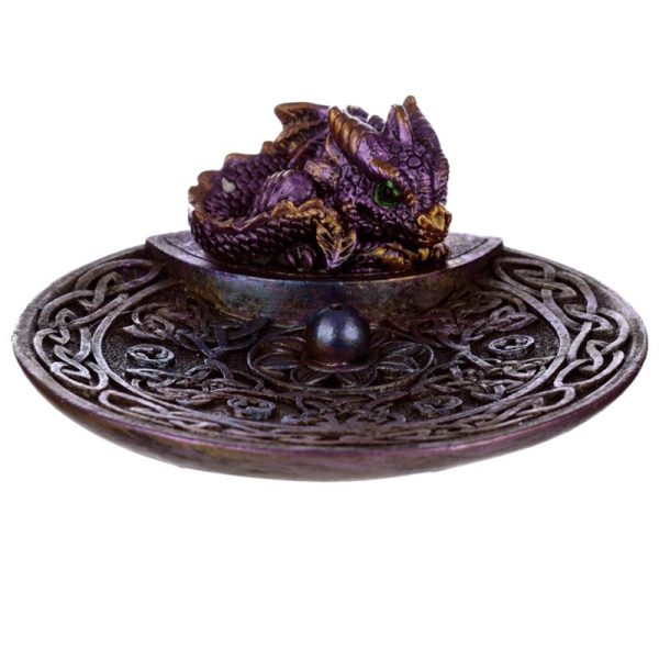 Elements Baby Dragon Celtic Incense Stick Burner Dish - Image 4