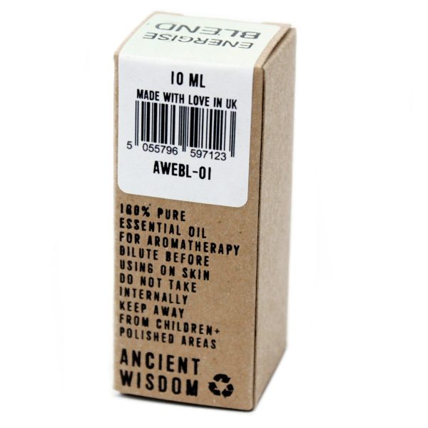 Energising Essential Oil Blend - Boxed - 10ml - Image 3