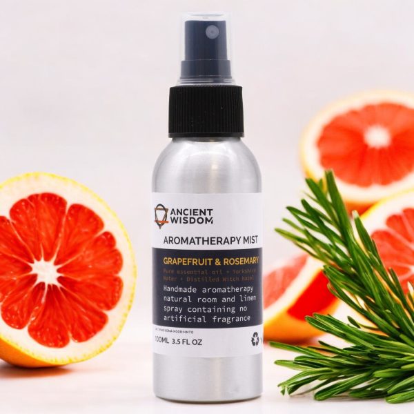 Essential Oil Mists 100ml - Grapefruit and Rosemary - Image 3