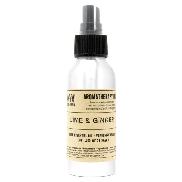 Essential Oil Mists 100ml - Lime & Ginger