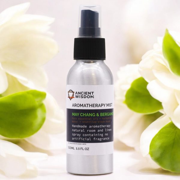 Essential Oil Mists 100ml - May Chang & Bergamot - Image 2